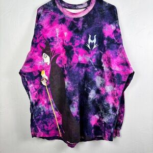 Disney Pink and Purple Tie-Dye Sweatshirt